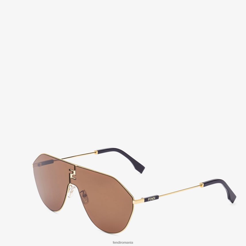 ochelari de soare metalici cu lentile Modă Fendi bărbați accesorii 86084L2439