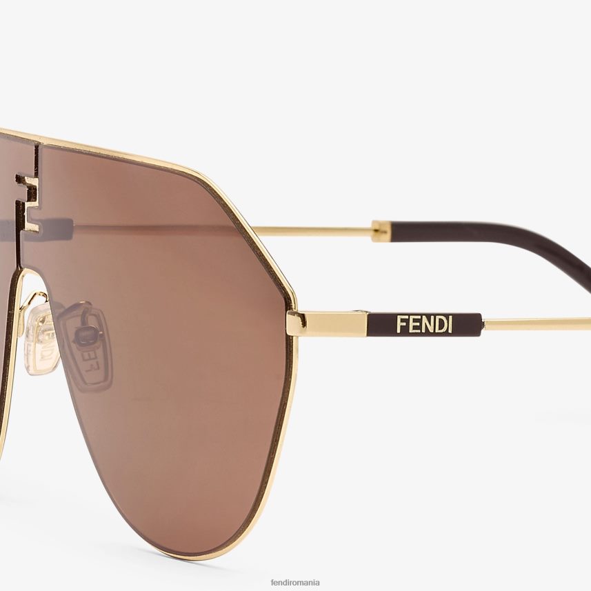 ochelari de soare metalici cu lentile Modă Fendi bărbați accesorii 86084L2439
