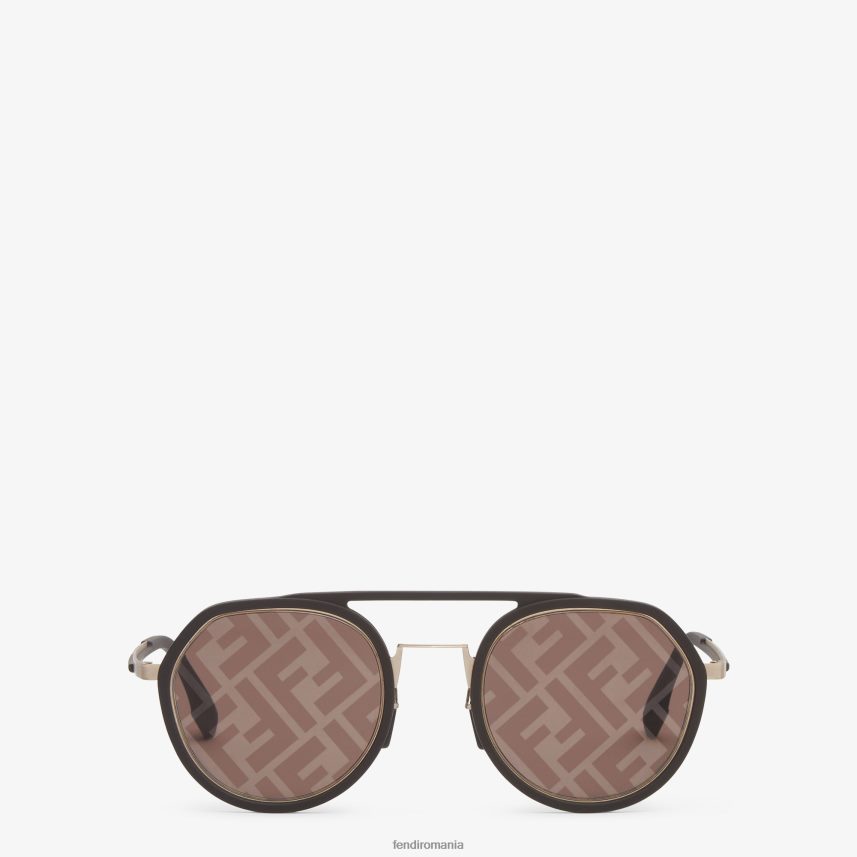 ochelari de soare ușori maro Fendi bărbați accesorii 86084L2478