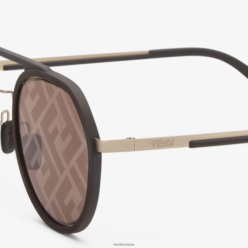 ochelari de soare ușori maro Fendi bărbați accesorii 86084L2478