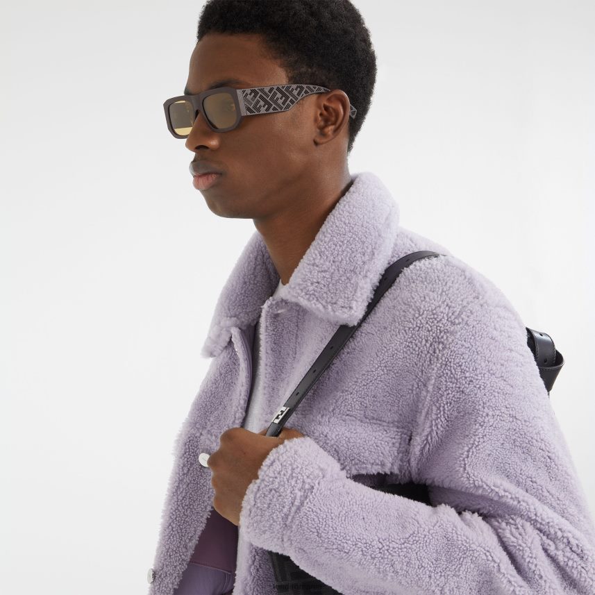 ochelari de soare umbra din acetat maro Fendi bărbați accesorii 86084L2550