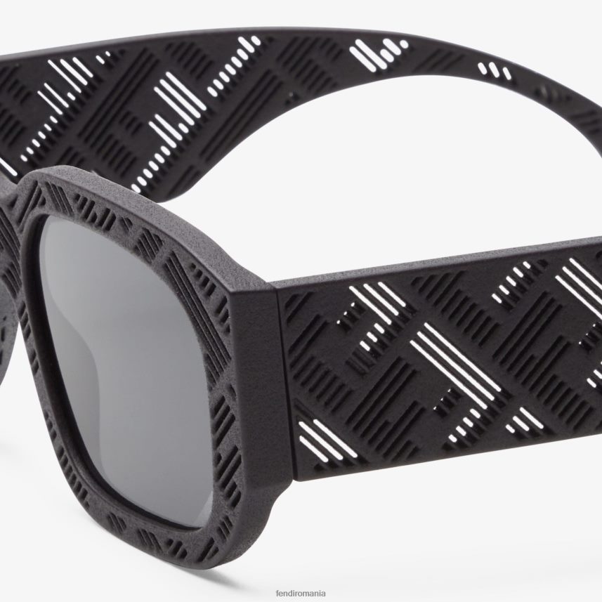 ochelari de soare umbra din acetat negru Fendi bărbați accesorii 86084L2352