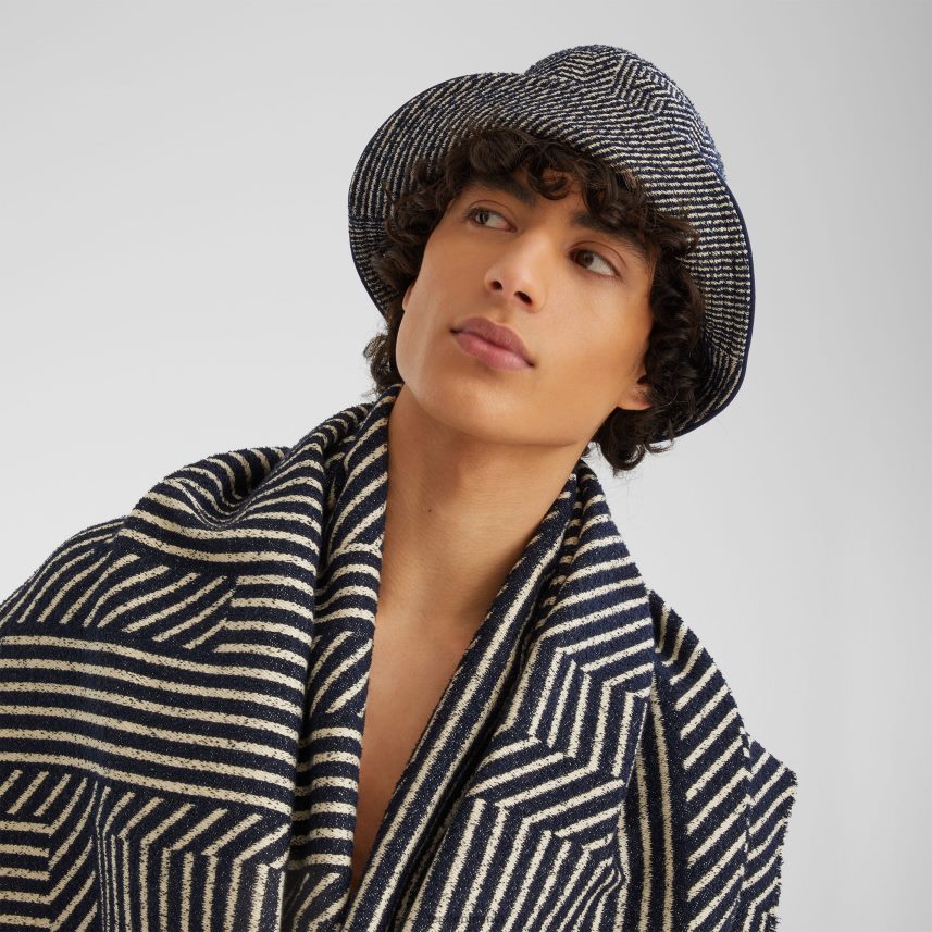 pălărie cu găleată terry multicolor Fendi bărbați accesorii 86084L2544