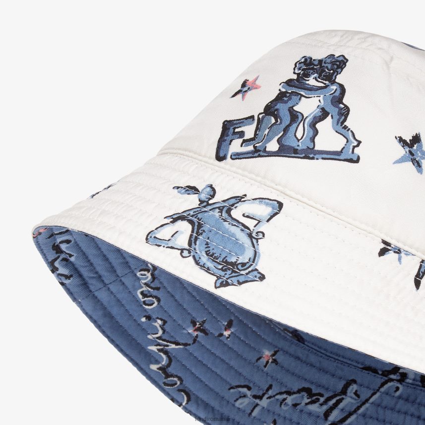 pălărie de mătase multicolor Fendi bărbați accesorii 86084L2401