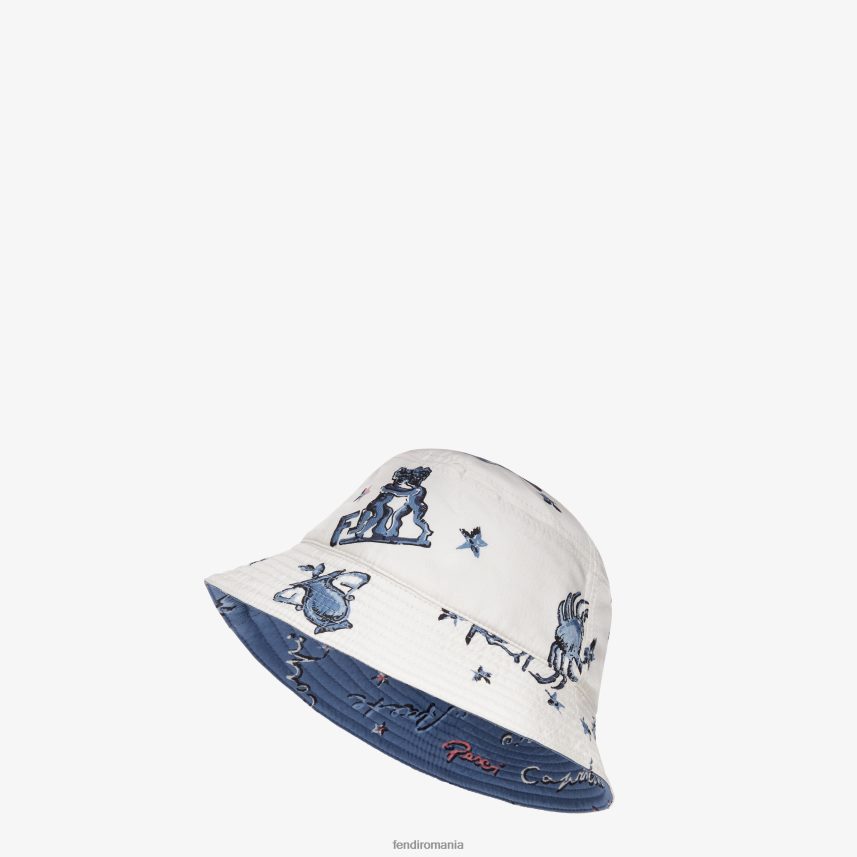 pălărie de mătase multicolor Fendi bărbați accesorii 86084L2401