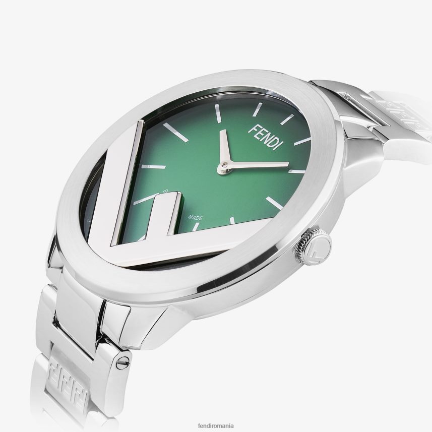 41mm - ceas rotund cu logo Modă Fendi bărbați accesorii 86084L2431