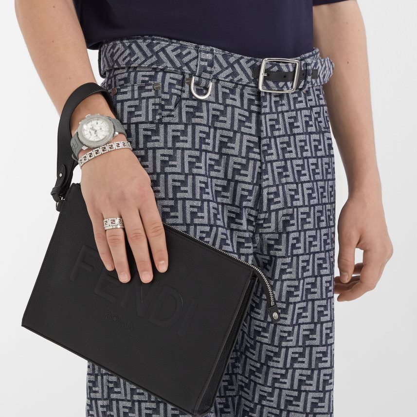 45mm - ceas cronograf Modă Fendi bărbați accesorii 86084L2394