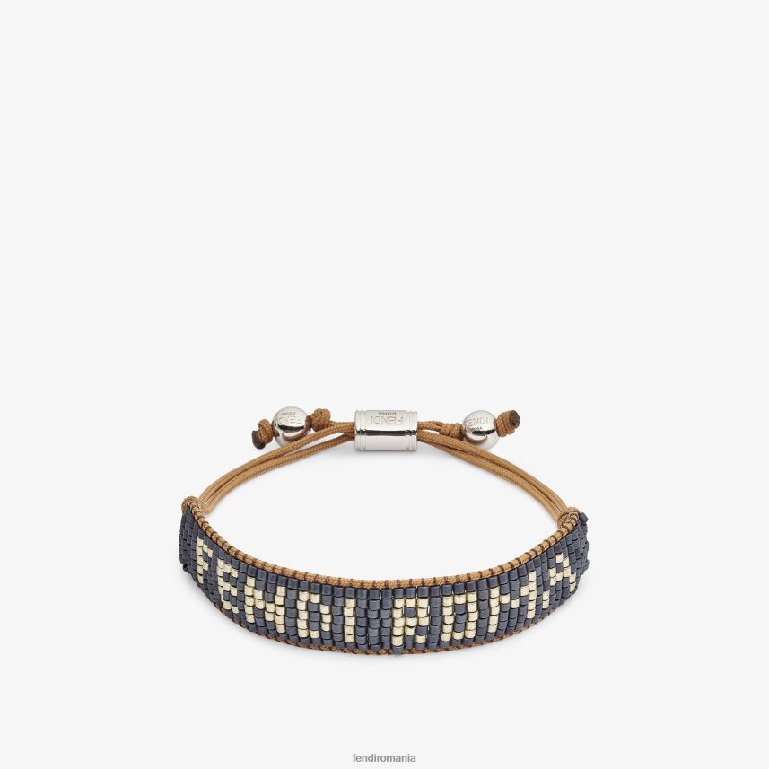 brățară cu semnătură aur Fendi bărbați Bijuterii 86084L2715