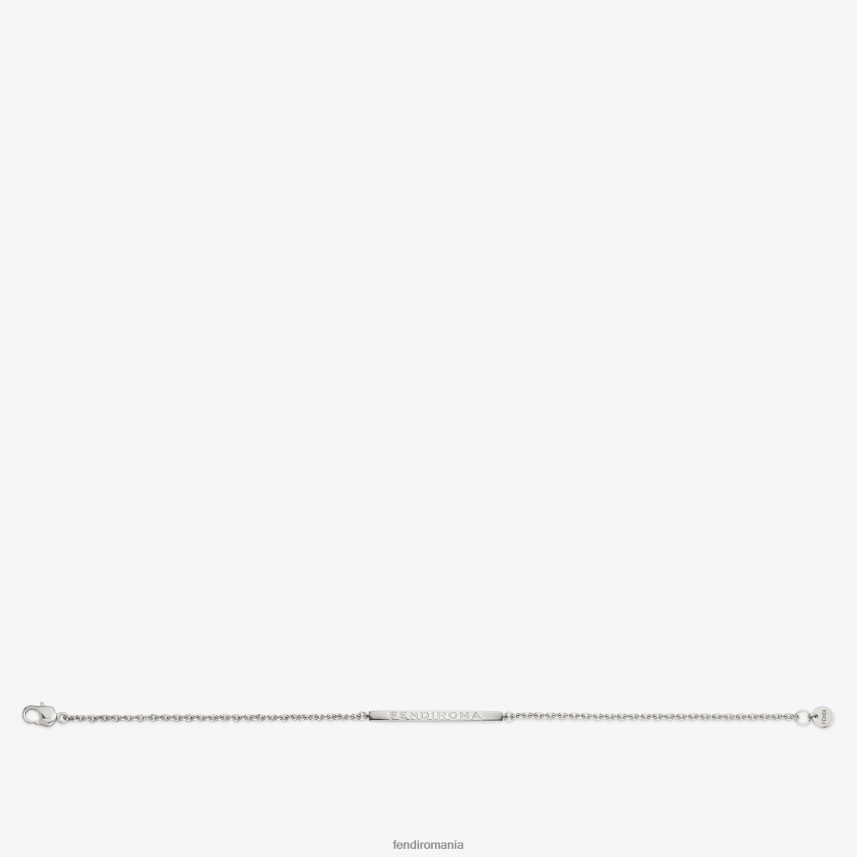 bratara metalica argint Fendi bărbați Bijuterii 86084L2707