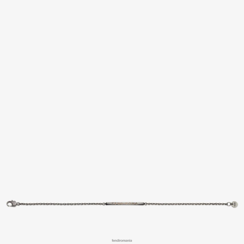 bratara metalica ruteniu Fendi bărbați Bijuterii 86084L2705