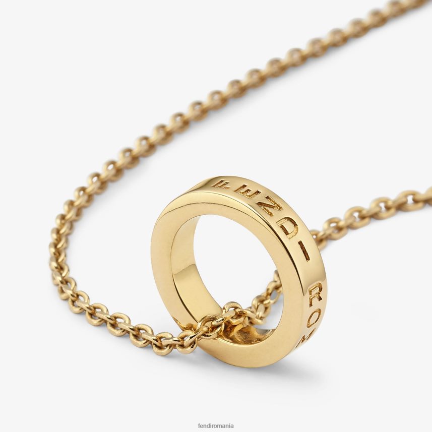 colier cu semnătură argint Fendi bărbați Bijuterii 86084L2710