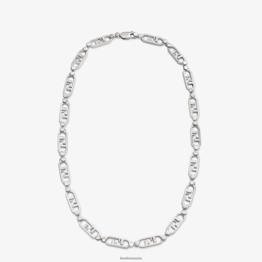 o'lock colier argint Fendi bărbați Bijuterii 86084L2729