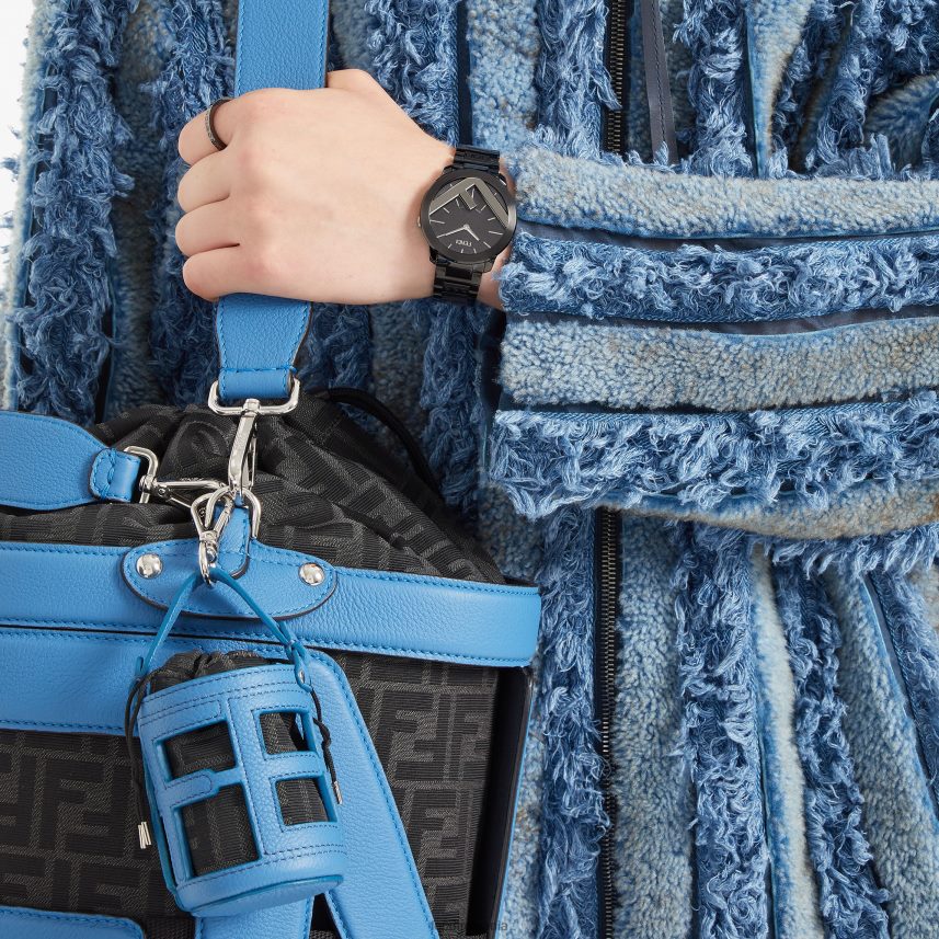 inel cu semnătură ruteniu Fendi bărbați Bijuterii 86084L2712