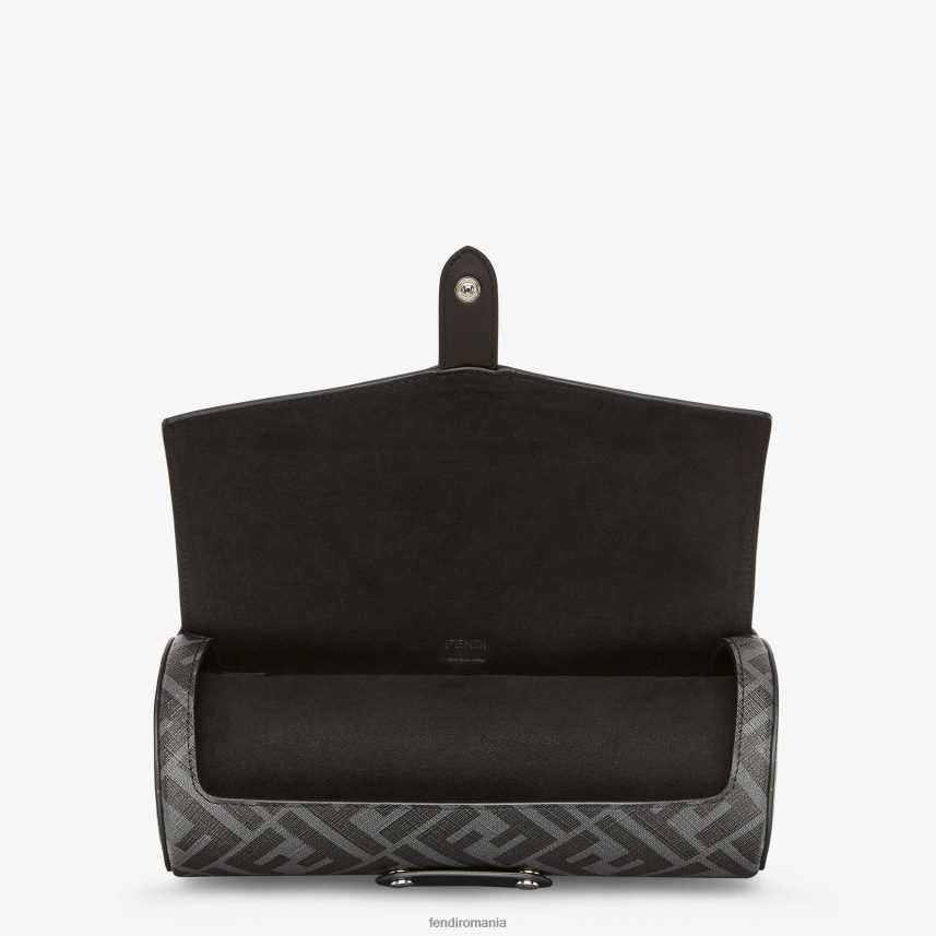 carcasă de ceas pu gri Fendi bărbați accesorii 86084L2512