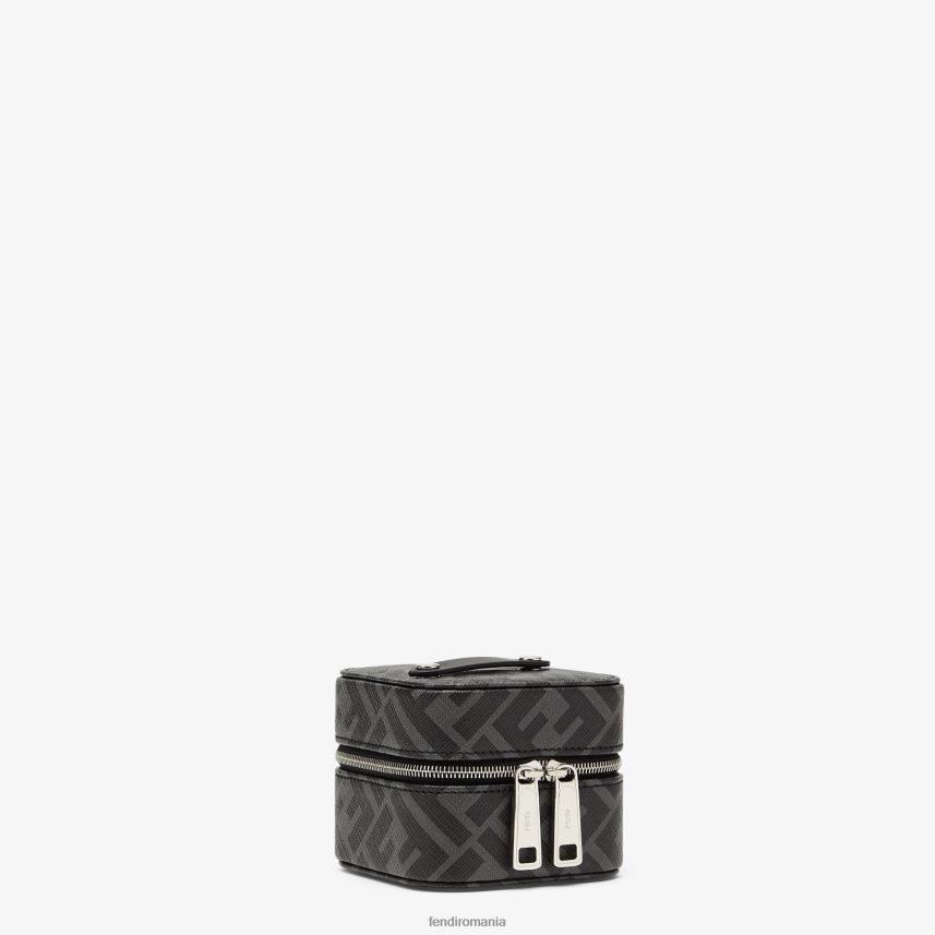 carcasă pentru butoni pu gri Fendi bărbați accesorii 86084L2513