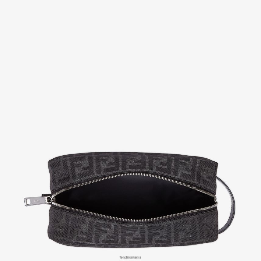 ff toc de toaletă din material textil negru Fendi bărbați accesorii 86084L2331