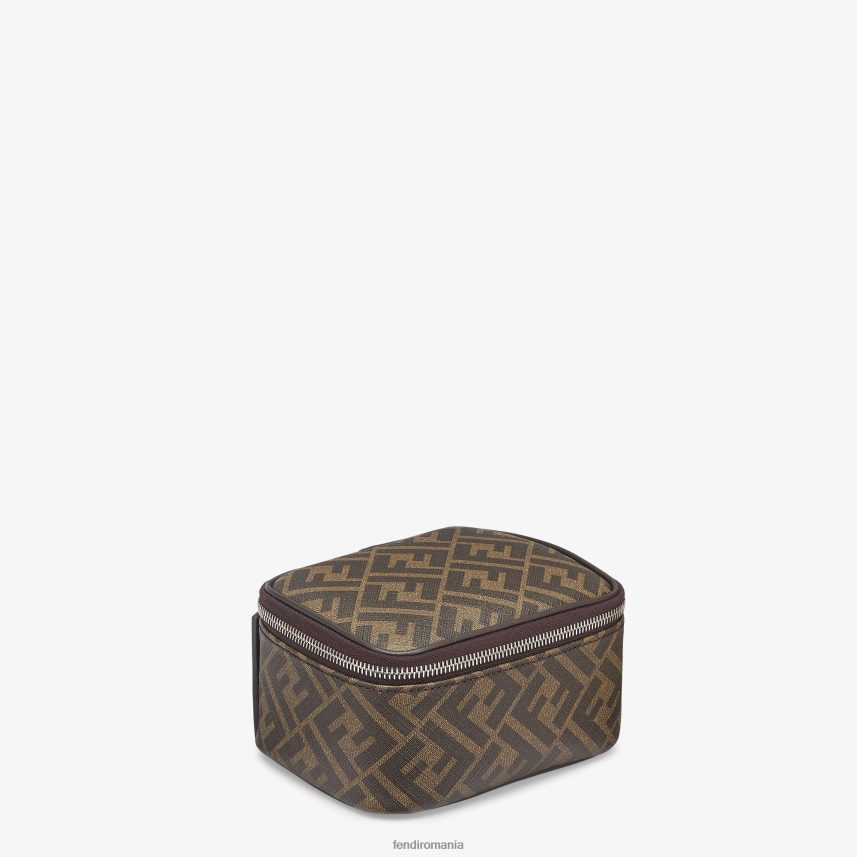 geanta de voiaj din material textil negru Fendi bărbați accesorii 86084L2488