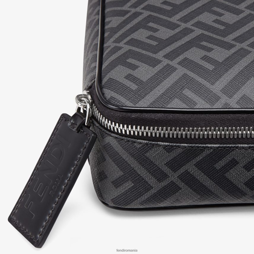 suport pentru cămașă din material textil gri Fendi bărbați accesorii 86084L2517