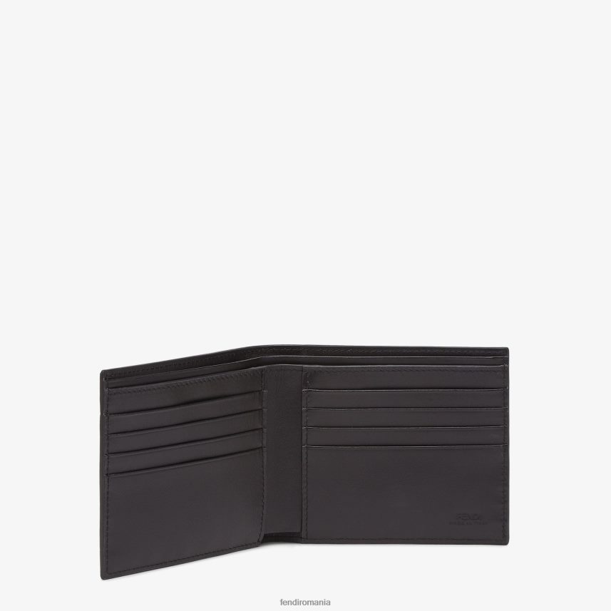 portofel din material textil dublu gri Fendi bărbați accesorii 86084L2576