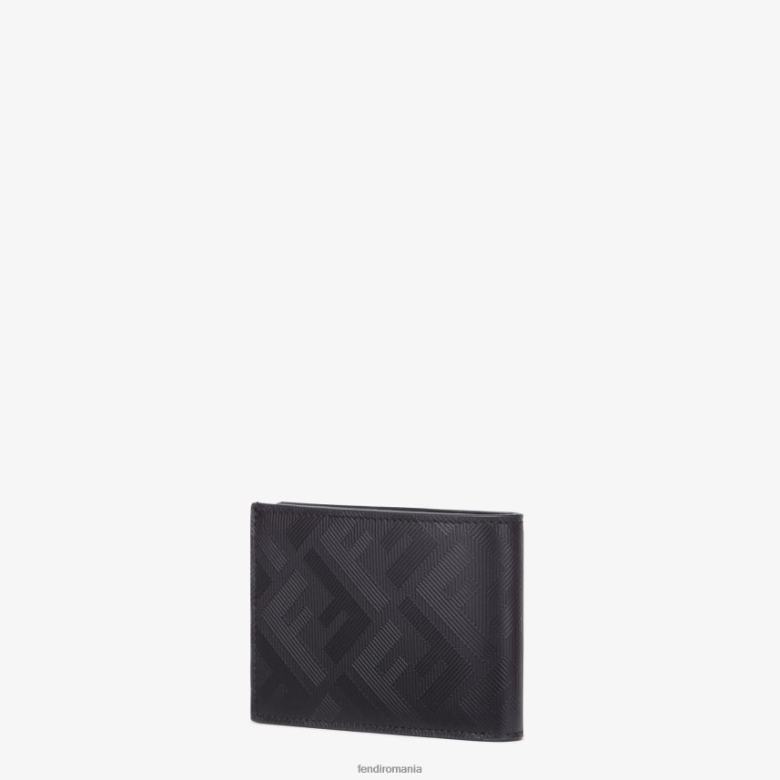 portofel din piele dublu multicolor Fendi bărbați accesorii 86084L2654