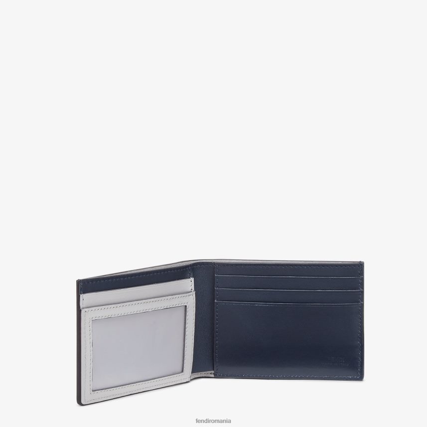 portofel dublu din piele shadow dolari americani multicolor Fendi bărbați accesorii 86084L2606