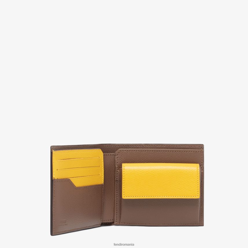 tesatura bi-fold maro Fendi bărbați accesorii 86084L2591