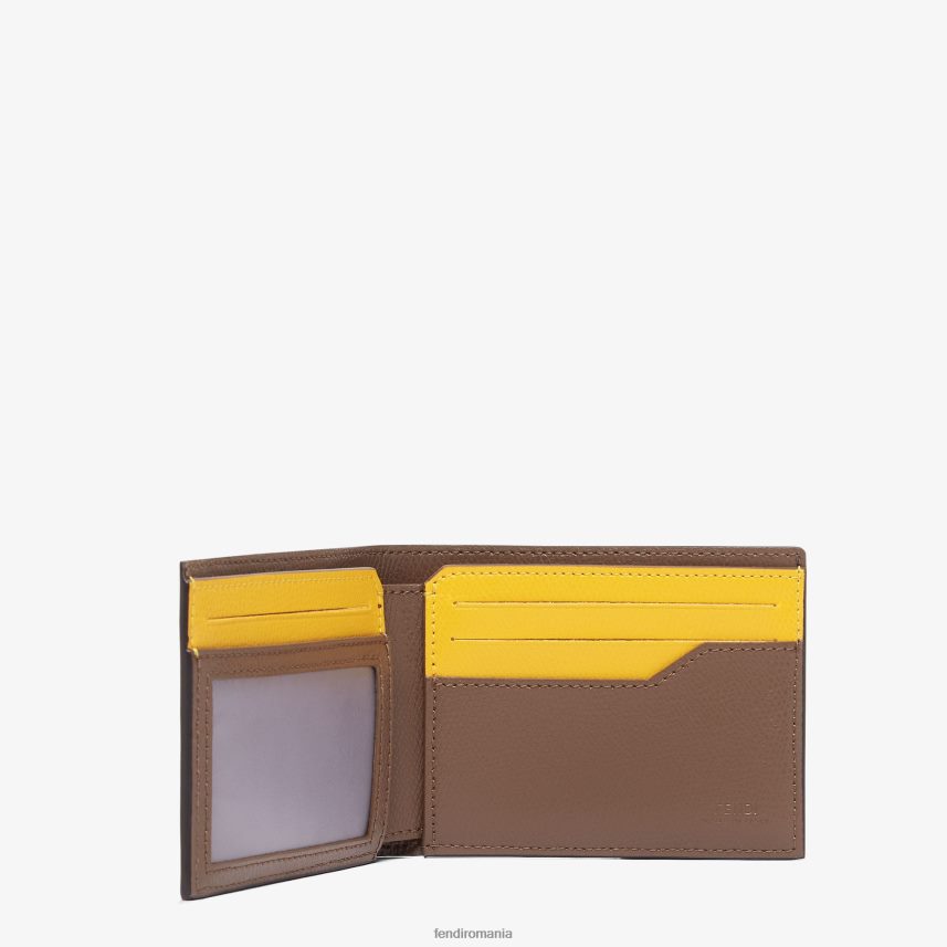 tesatura bi-fold maro Fendi bărbați accesorii 86084L2637