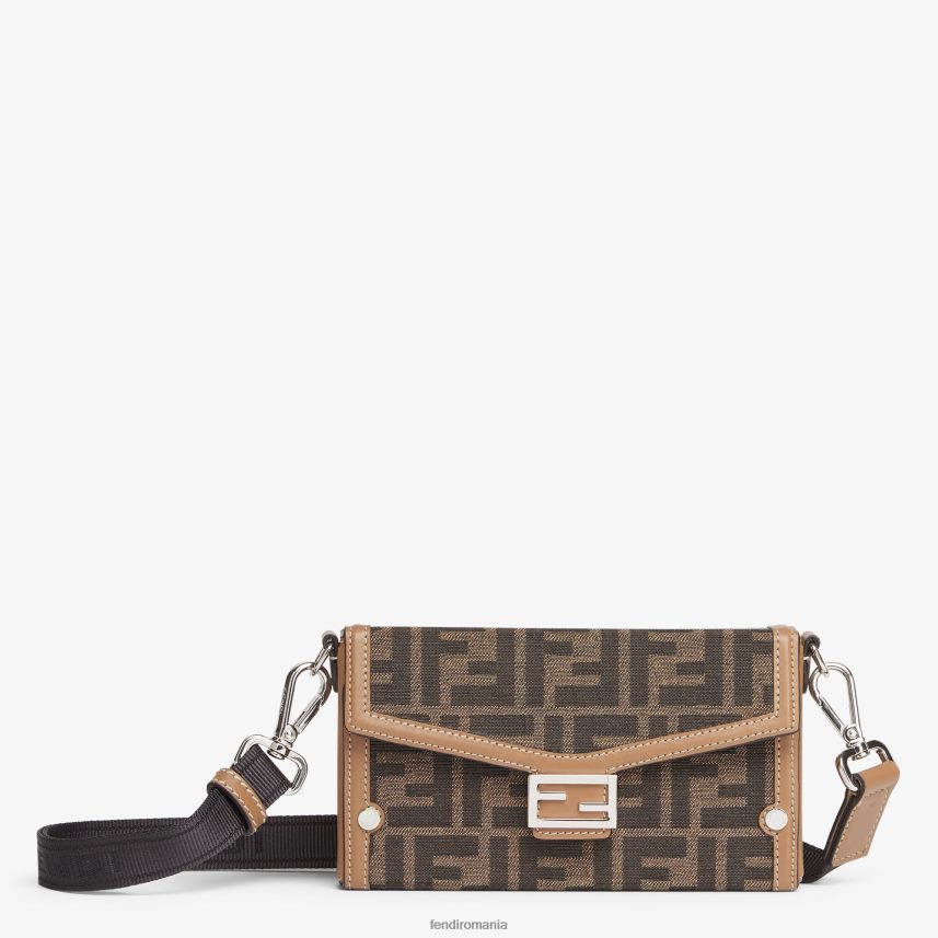 ff geanta din stofa maro Fendi bărbați accesorii 86084L2586