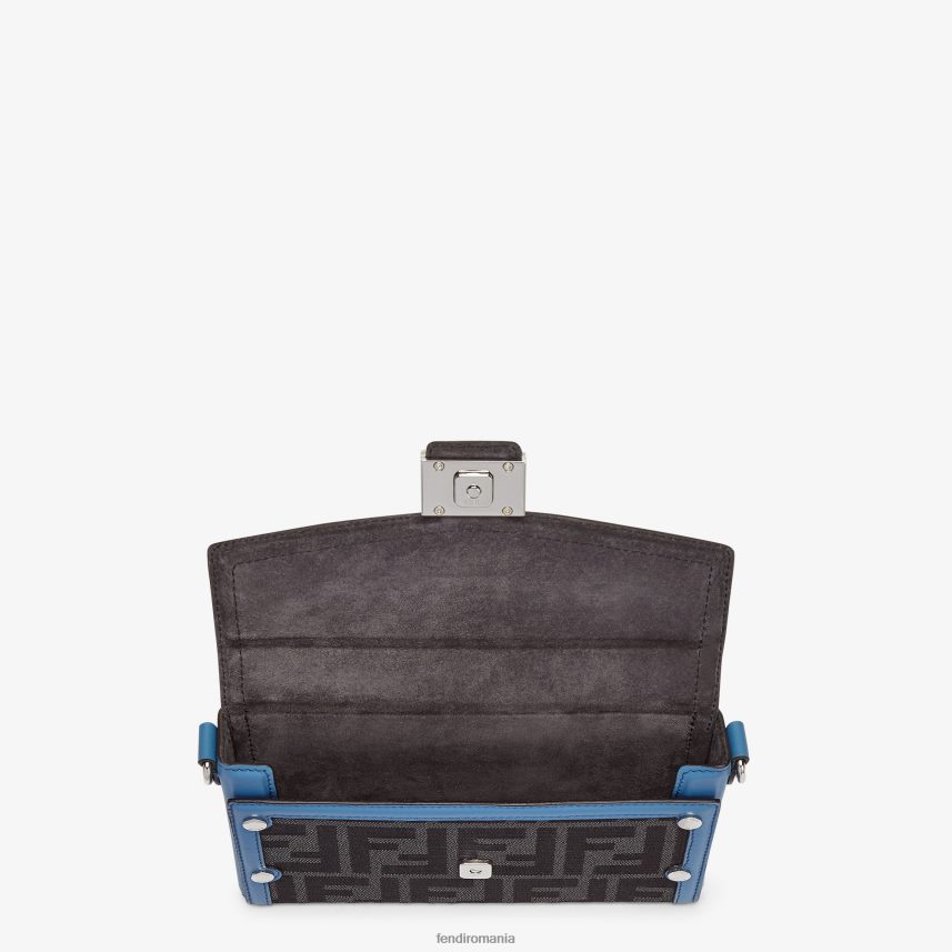 geanta din stofa gri Fendi bărbați accesorii 86084L2604