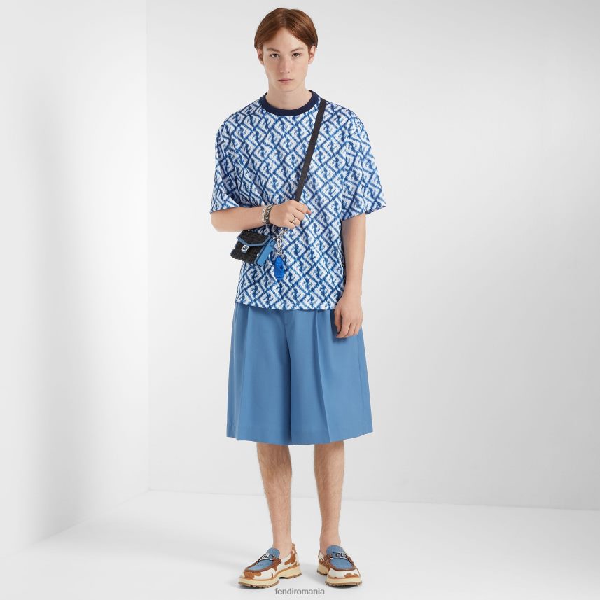 geanta din stofa gri Fendi bărbați accesorii 86084L2604