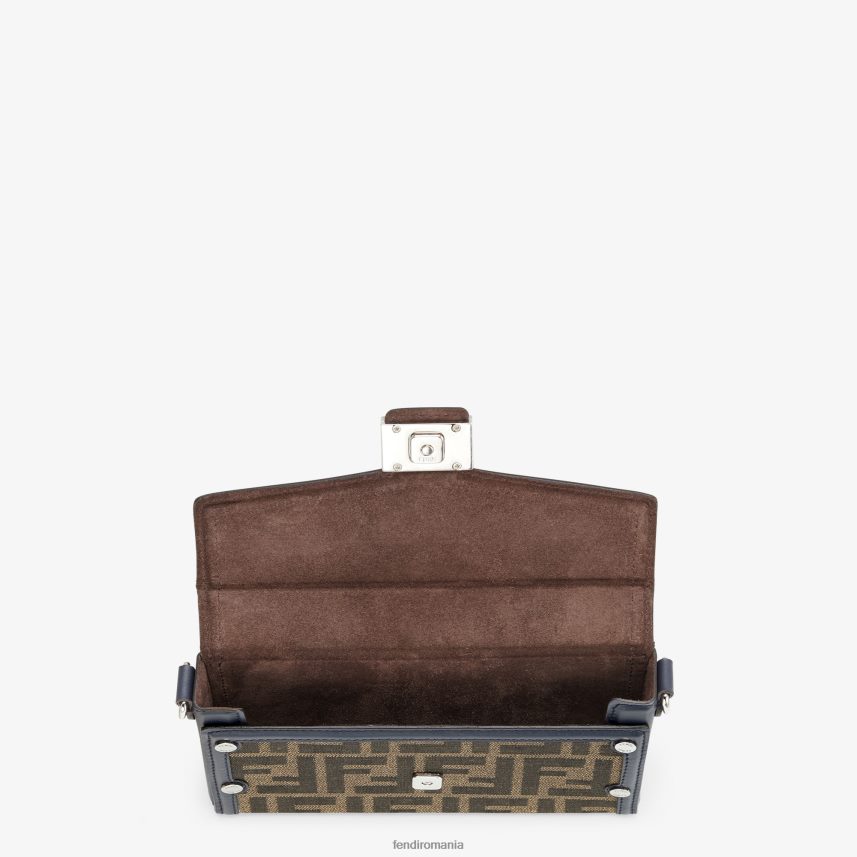 husă din material textil pentru telefon maro Fendi bărbați accesorii 86084L2585