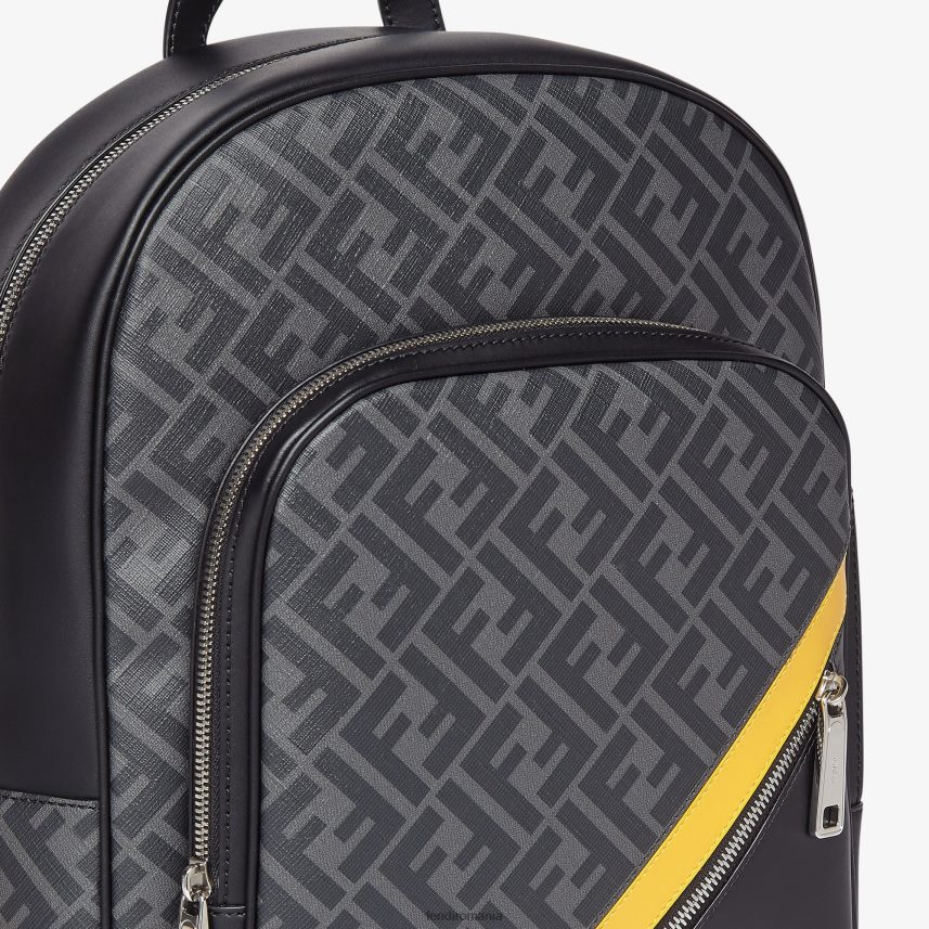 ff rucsac din material textil negru Fendi bărbați accesorii 86084L1877