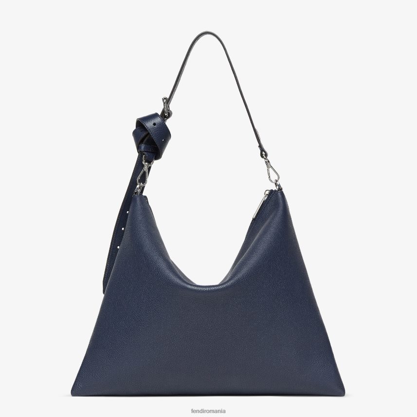 dupa geanta de piele albastru Fendi bărbați accesorii 86084L1827