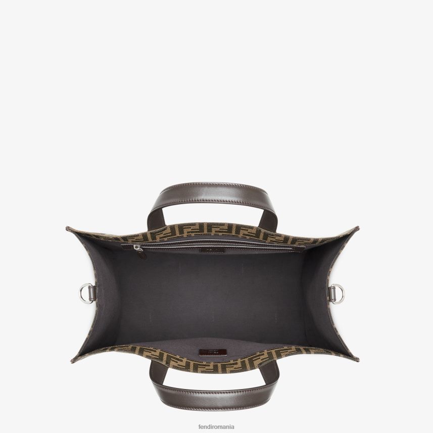 ff geantă din material jacquard multicolor Fendi bărbați accesorii 86084L1838