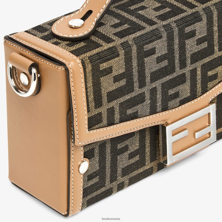 ff geanta din stofa maro Fendi bărbați accesorii 86084L1805