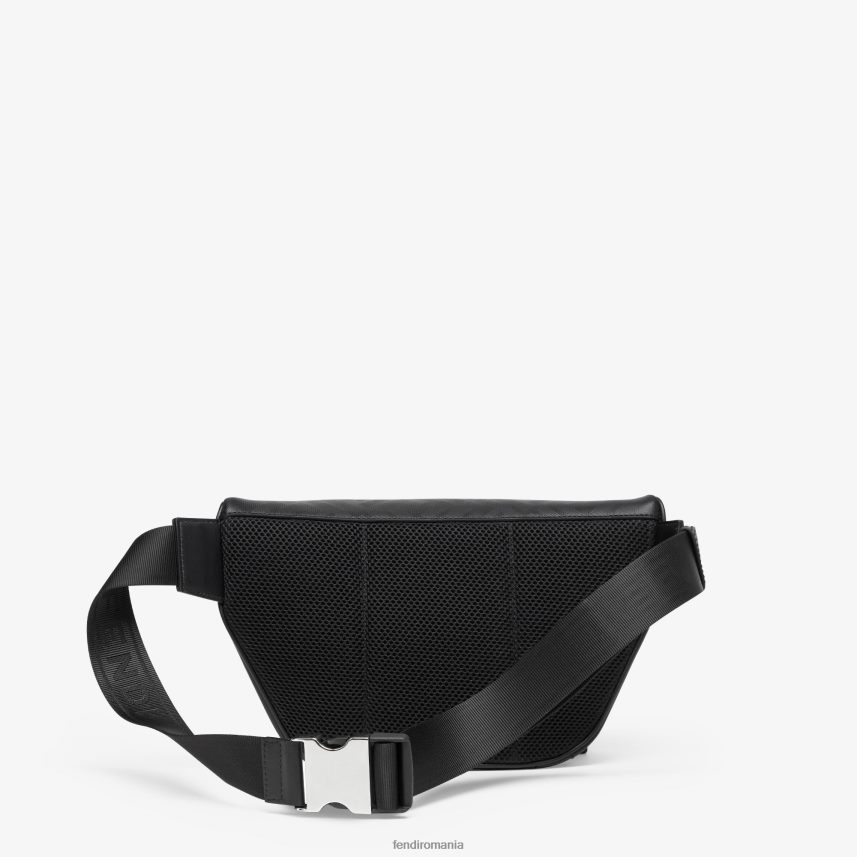 geanta cu curea din piele negru Fendi bărbați accesorii 86084L1797