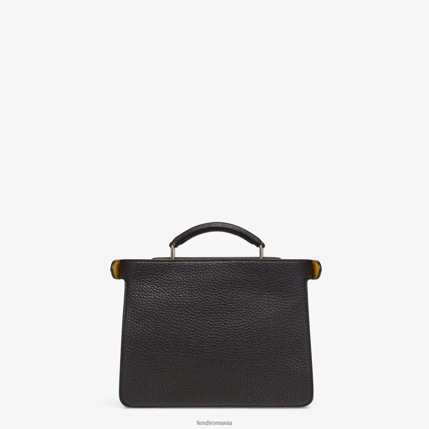 geanta peekaboo iseeu mini din piele negru Fendi bărbați accesorii 86084L1812
