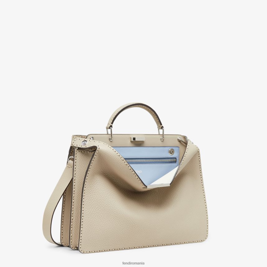 geanta selleria bej Fendi bărbați accesorii 86084L1832