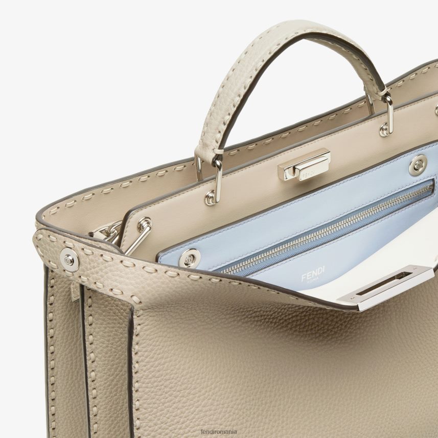 geanta selleria bej Fendi bărbați accesorii 86084L1832