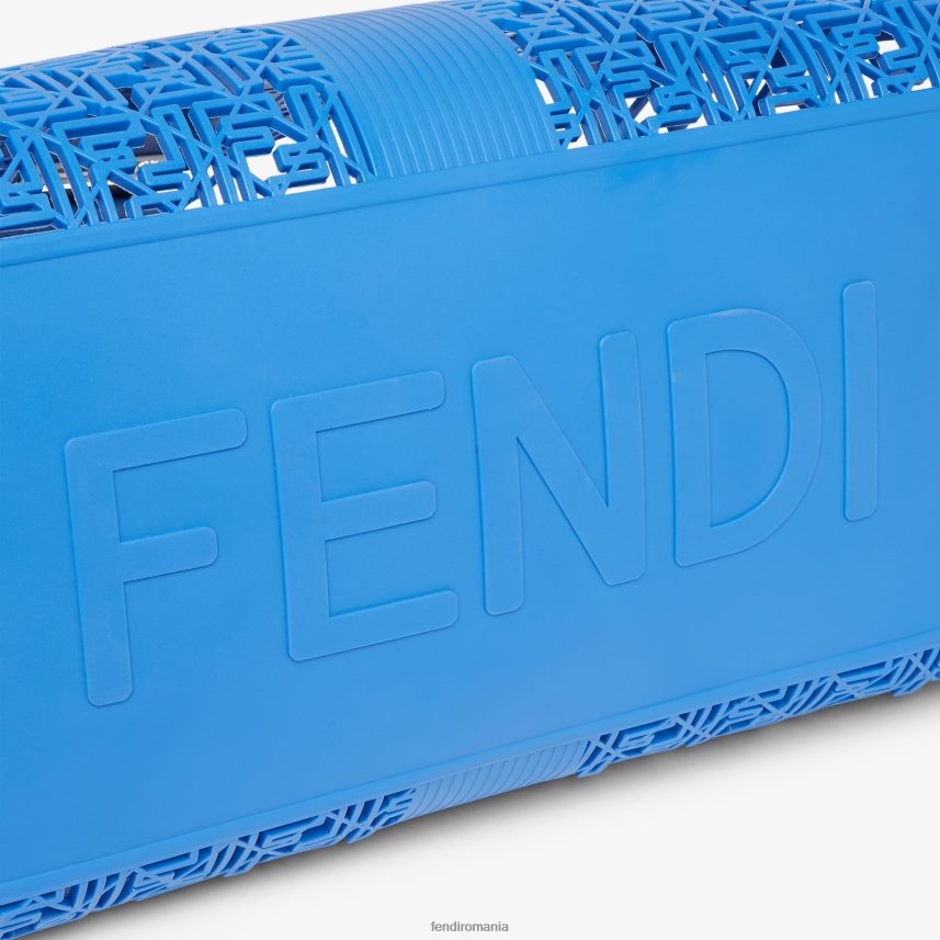 pungă de plastic reciclată albastru Fendi bărbați accesorii 86084L1867