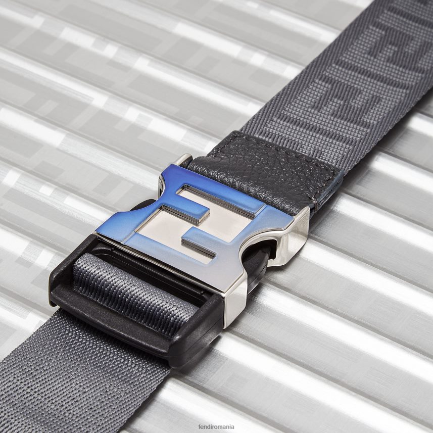 cărucior din colecția capsule a festivalului de primăvară gri Fendi bărbați accesorii 86084L1901