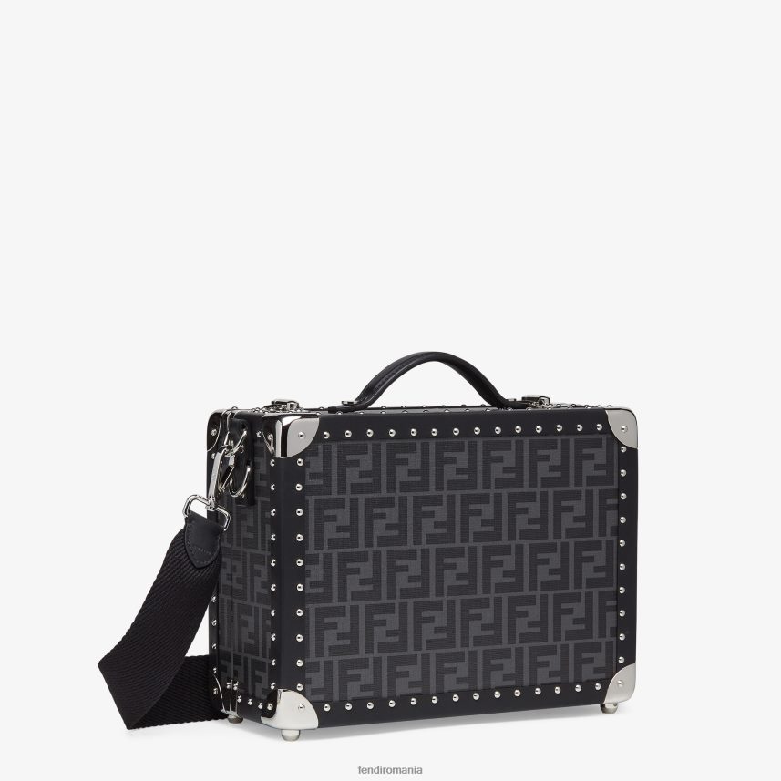 valiză din stofă negru Fendi bărbați accesorii 86084L1890