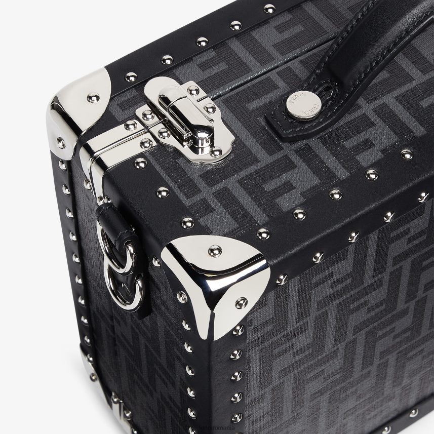 valiză din stofă negru Fendi bărbați accesorii 86084L1890