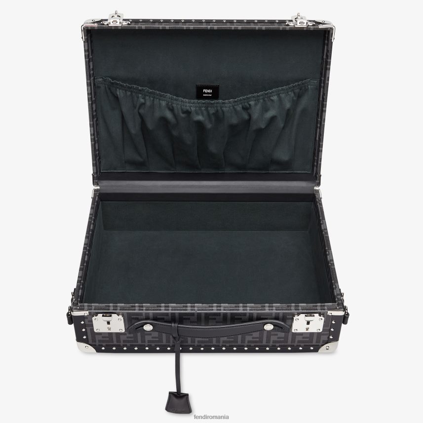 valiză din stofă negru Fendi bărbați accesorii 86084L1891