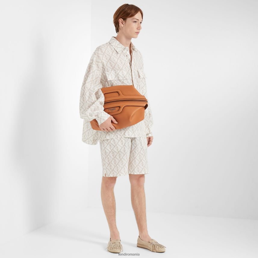 cămașă de in multicolor Fendi bărbați îmbrăcăminte 86084L1998