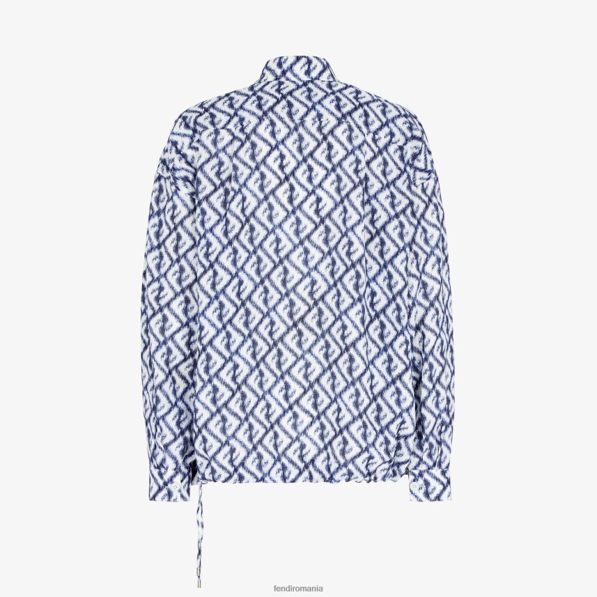 cămașă de in multicolor Fendi bărbați îmbrăcăminte 86084L2007