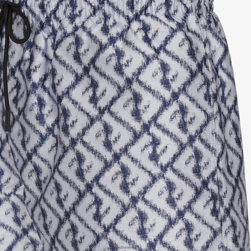 pantaloni scurți din nailon multicolor Fendi bărbați îmbrăcăminte 86084L2026