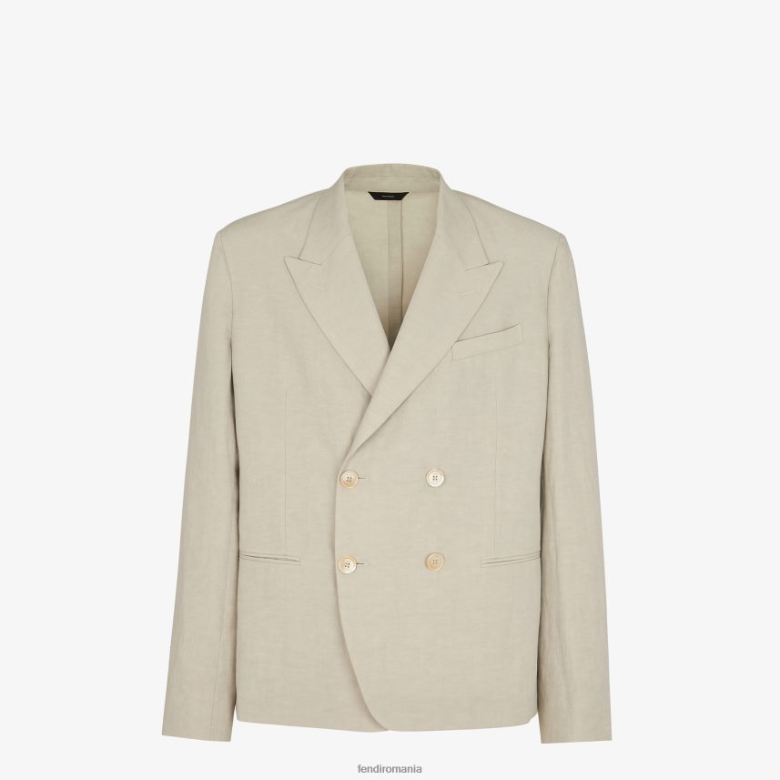 jacheta de in gri Fendi bărbați îmbrăcăminte 86084L1914