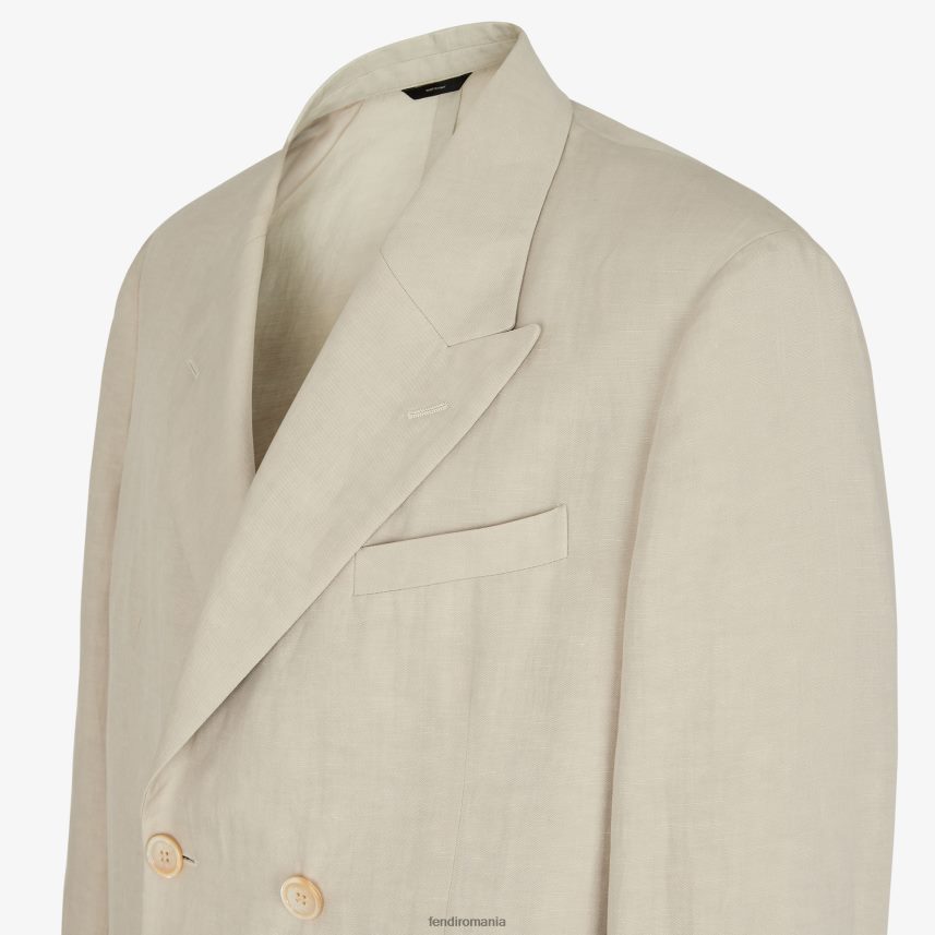 jacheta de in gri Fendi bărbați îmbrăcăminte 86084L1914