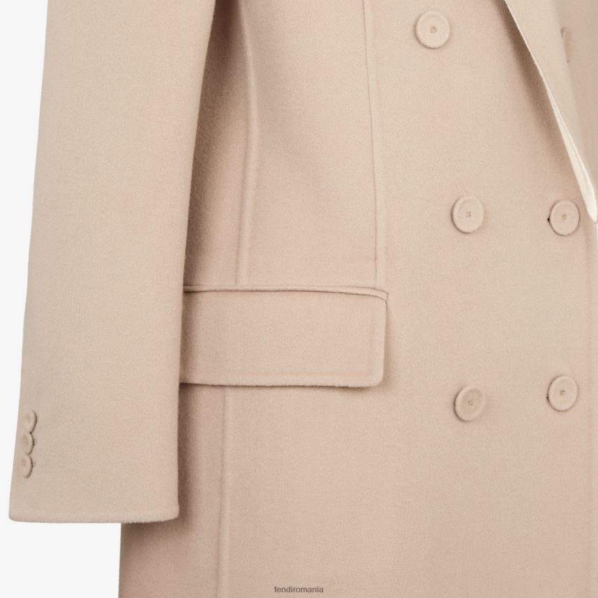 palton de casmir ed multicolor Fendi bărbați îmbrăcăminte 86084L2112